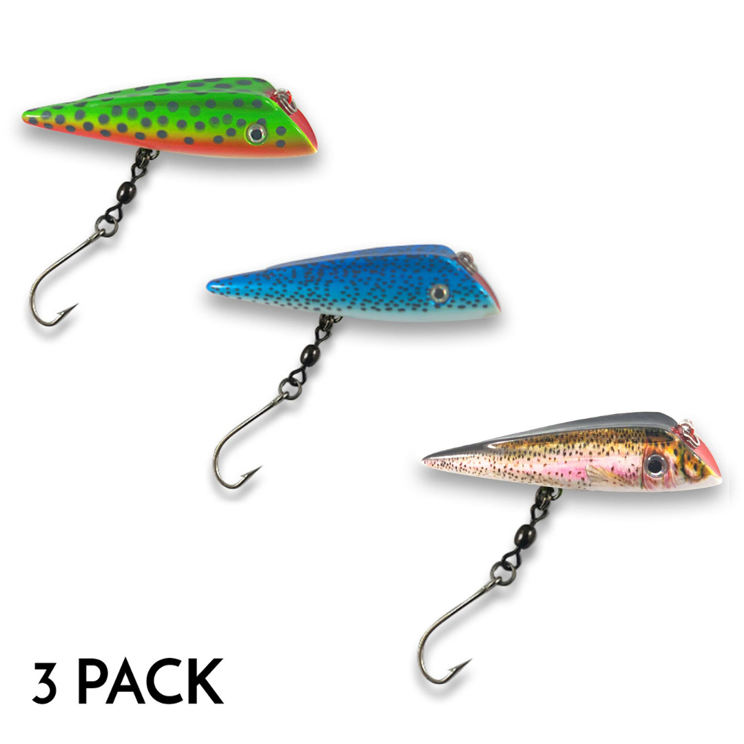 Lucky Plug | 3-Pack - All Purpose Trout Combo Kit 4 Lucky Plug | 3-Pack - All Purpose Trout Combo Kit 4
