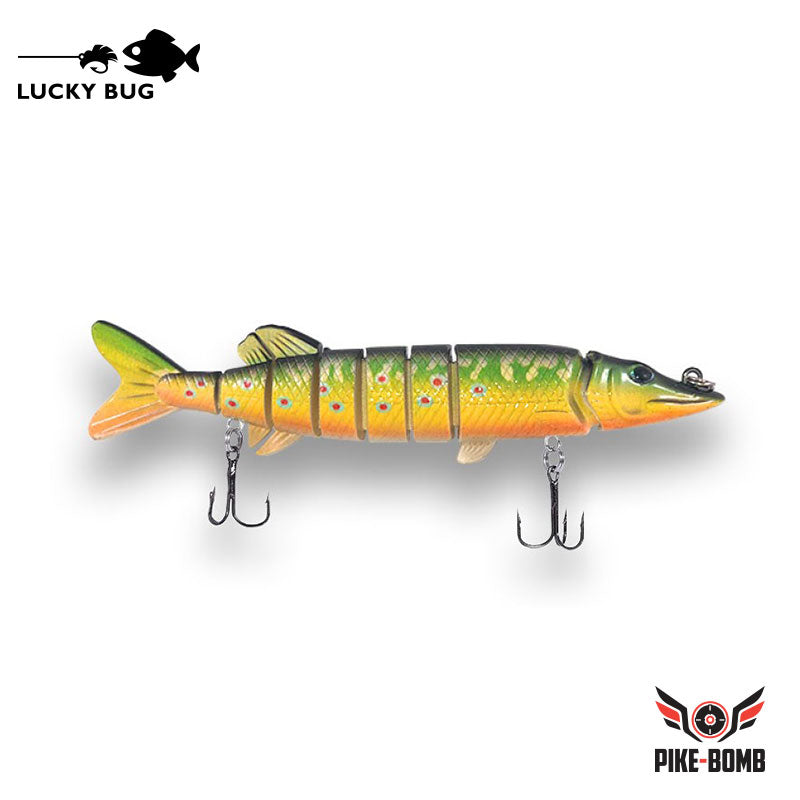 Pike Bomb - Brook Trout – Lucky Bug Lures