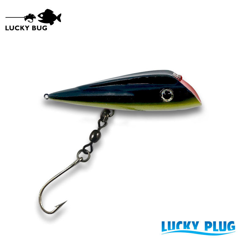 Lucky Bug Lucky Plug 6.5 (Xlrg) Fishing Lures - Split Personality