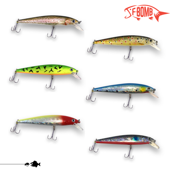 F-Bomb 6-Pack - All Purpose Trout Combo Kit