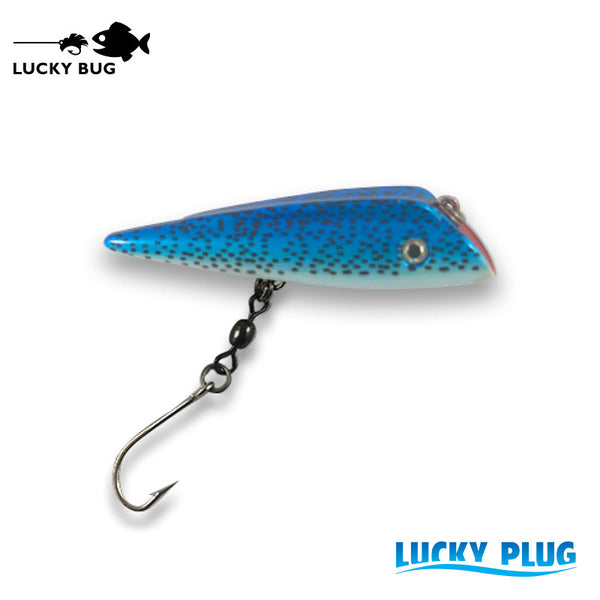 Lucky Plug - Blue Speckle Back