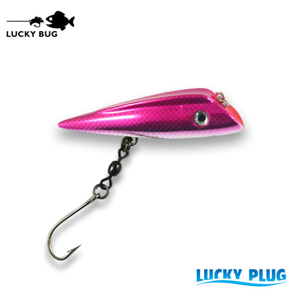 Lucky Plug - Pink Hatch Back
