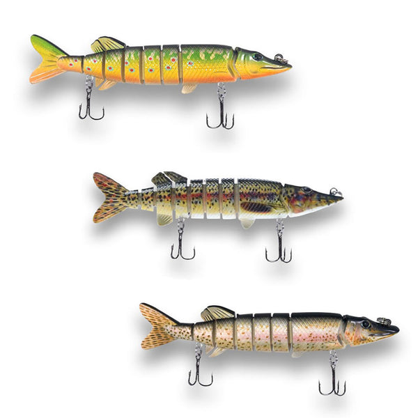 Pike Bomb - 3-Pack - All Purpose Trout Combo Kit