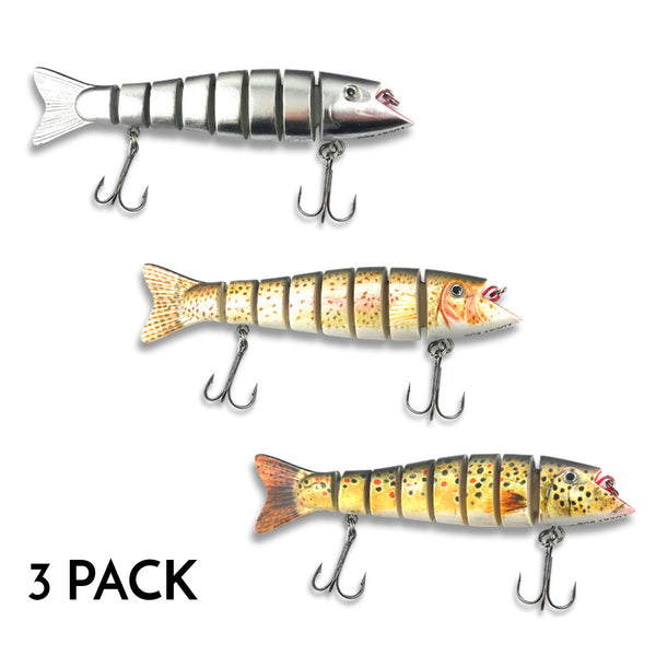 Zombie Maxx - 3-Pack - Brook/Speckled Trout Combo