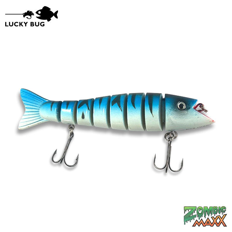 Zombie Maxx - Blue Tiger – Lucky Bug Lures