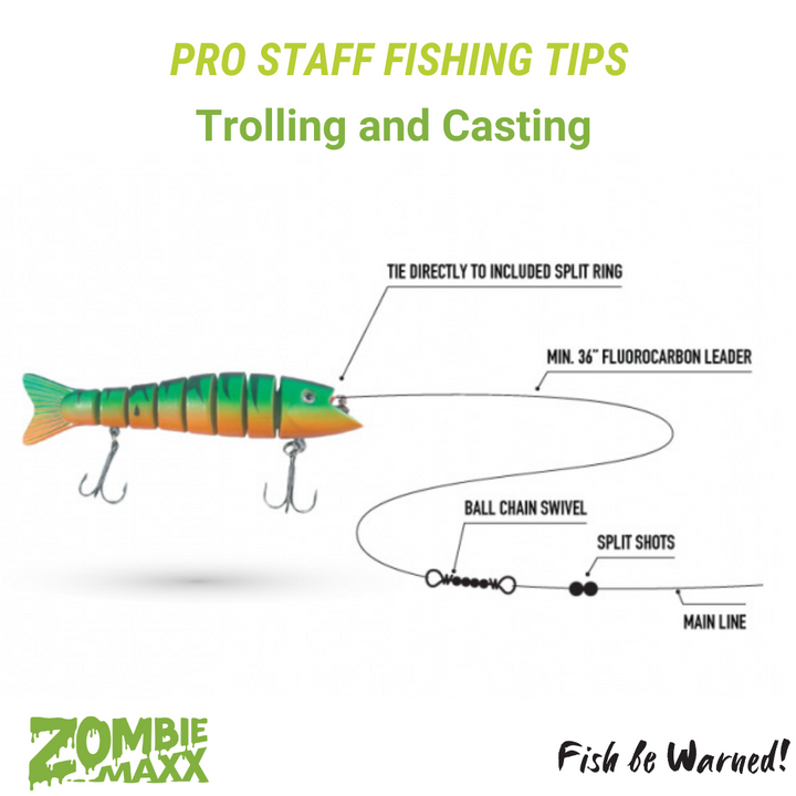 Zombie Maxx - Tiger Trout – Lucky Bug Lures