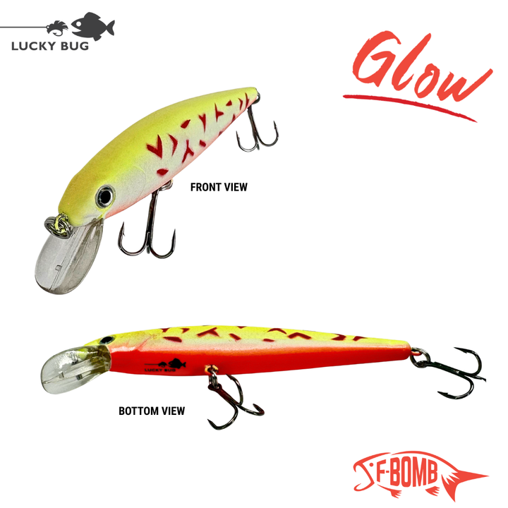 bleeding fishing lures F-Bomb
