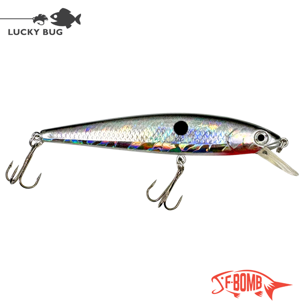bahamut fishing lure Rose Kuli Lures for Bass, 3 Pack Multi Jointed Swimbait It is equipped with a synthetic fiber skirt F-Bomb - Sexy Shad