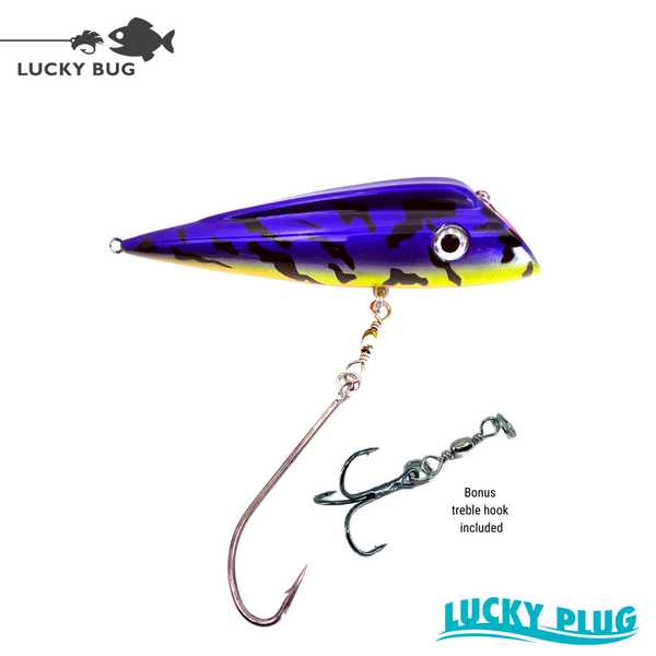 Lucky Plug - The Alaskan Lucky Bug Lures Lucky Plug - The Alaskan Lucky Bug Lures