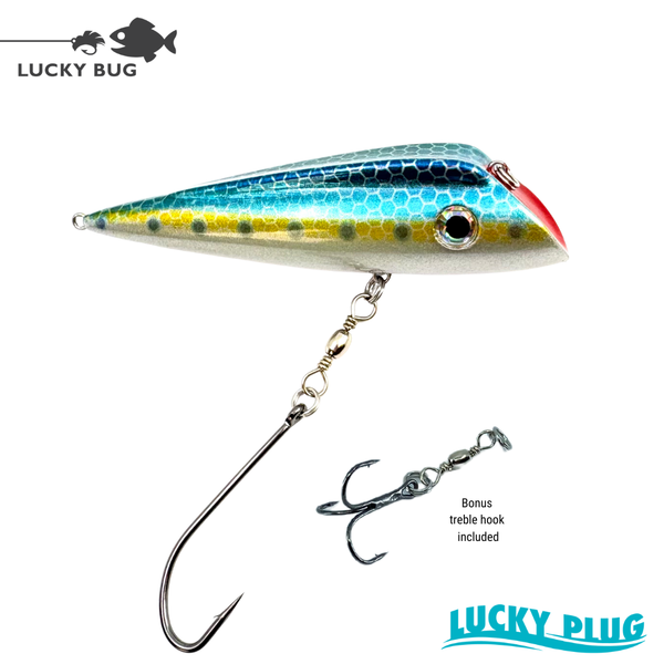 alaskan salmon fishing lures Lucky Plug | 3-Pack