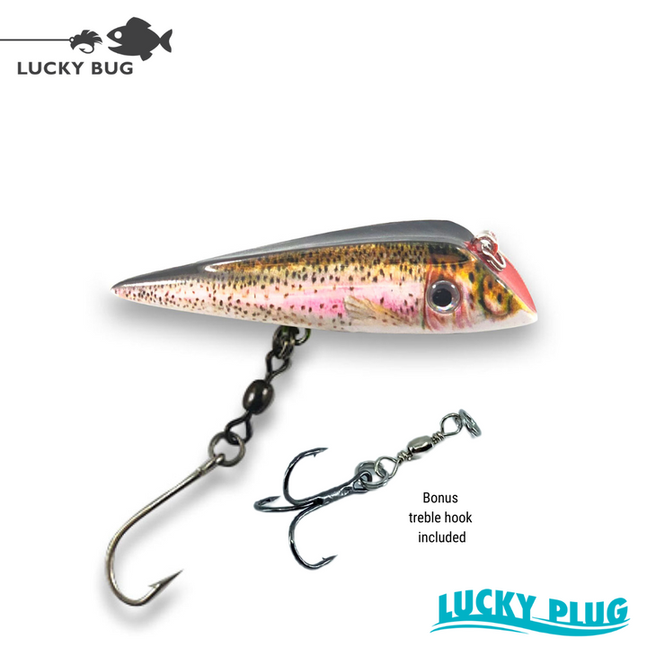 alaska rainbow trout lures Lucky Plug