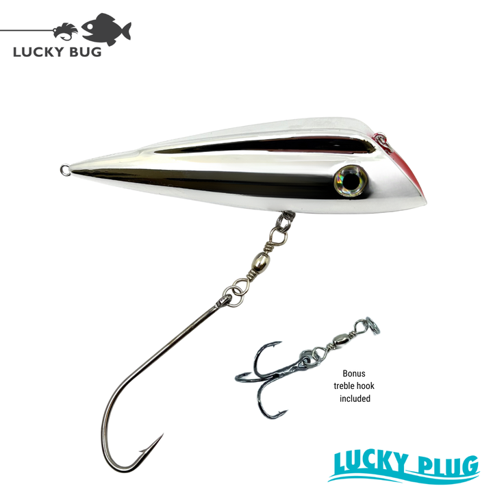 alaskan fishing lures Vintage Alaska Tackle Co Chrome Salmon Plug For Sale profile design 12 Great Fishing Lures for