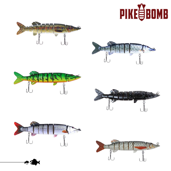 Pike Bomb - 6-Pack - Bass Combo Kit