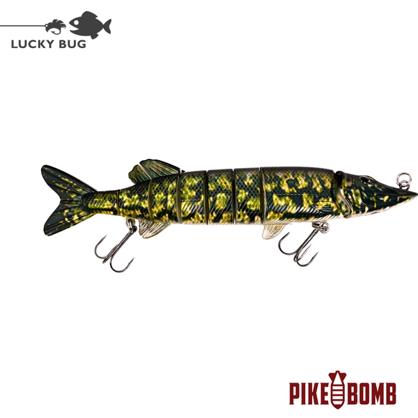 Pike Bomb - Rainbow Trout – Lucky Bug Lures