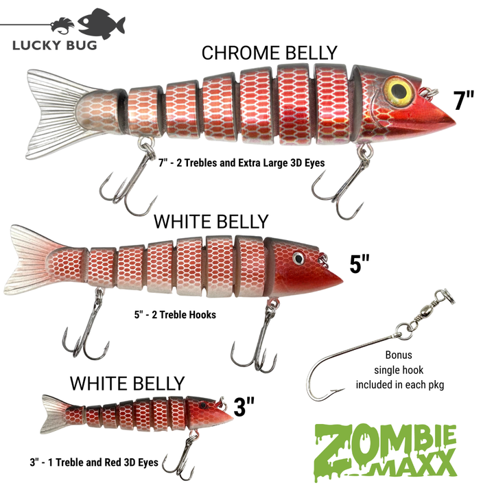 bloody fish hooks Zombie Maxx