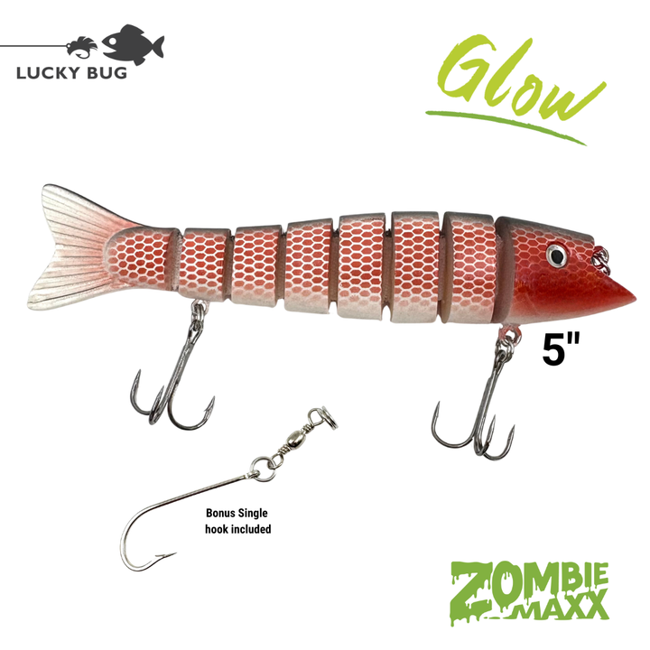 bloddy nose trout lure Zombie Maxx