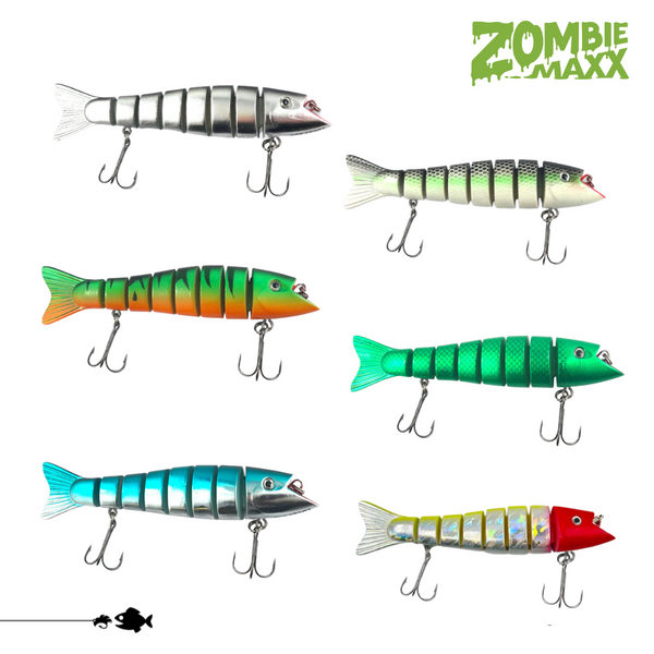 Zombie Maxx - 6 -Pack - Ice Fishing Combo