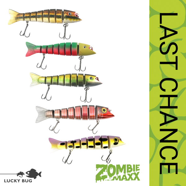 Zombie Maxx | 5-Pack - (7") Big Baits - LAST CHANCE