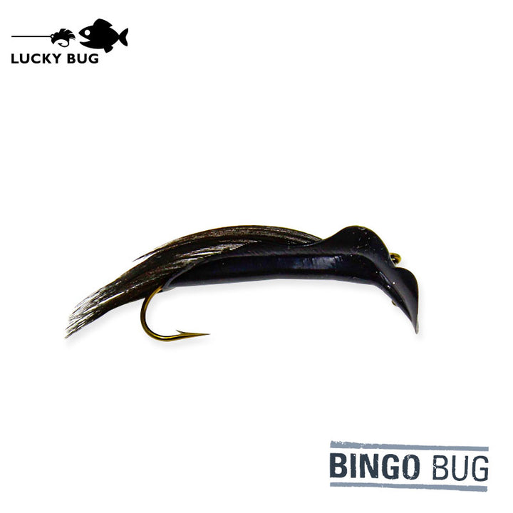 Bingo Bug - Black Leech – Lucky Bug Lures