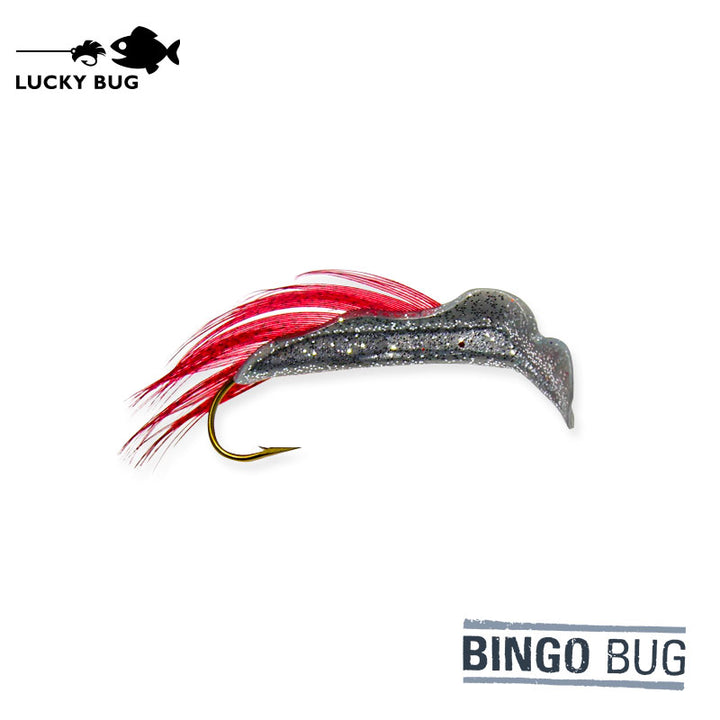 bingo bug fishing pole Bingo Bug - Silver w/ Red