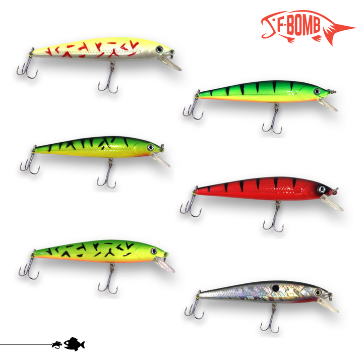 F-Bomb 6-Pack - Pike Combo Kit – Lucky Bug Lures