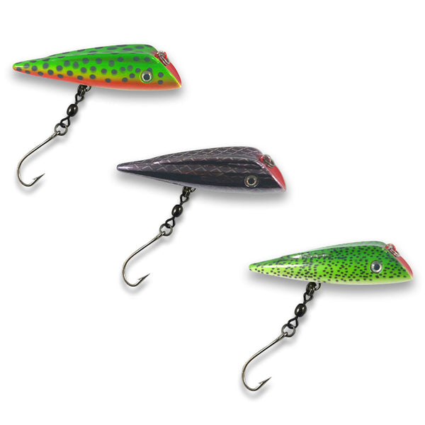 Lucky Plug - 3-Pack - Brook / Speckled Trout Combo Kit