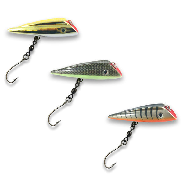 Lucky Plug - 3-Pack - Brown Trout Combo Kit