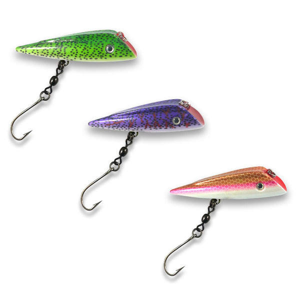 Lucky Plug - 3-Pack - Cutthroat Combo Kit