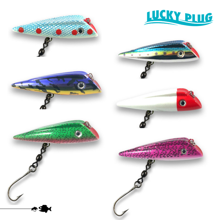 Lucky Plug | 6-Pack - All Purpose Trout Combo Kit 6.75