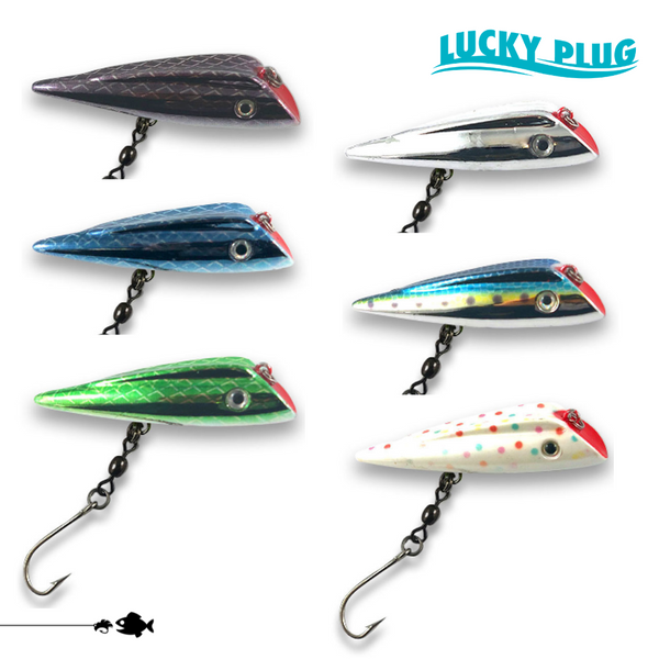 Lucky Plug - 6-Pack - Salmon Combo